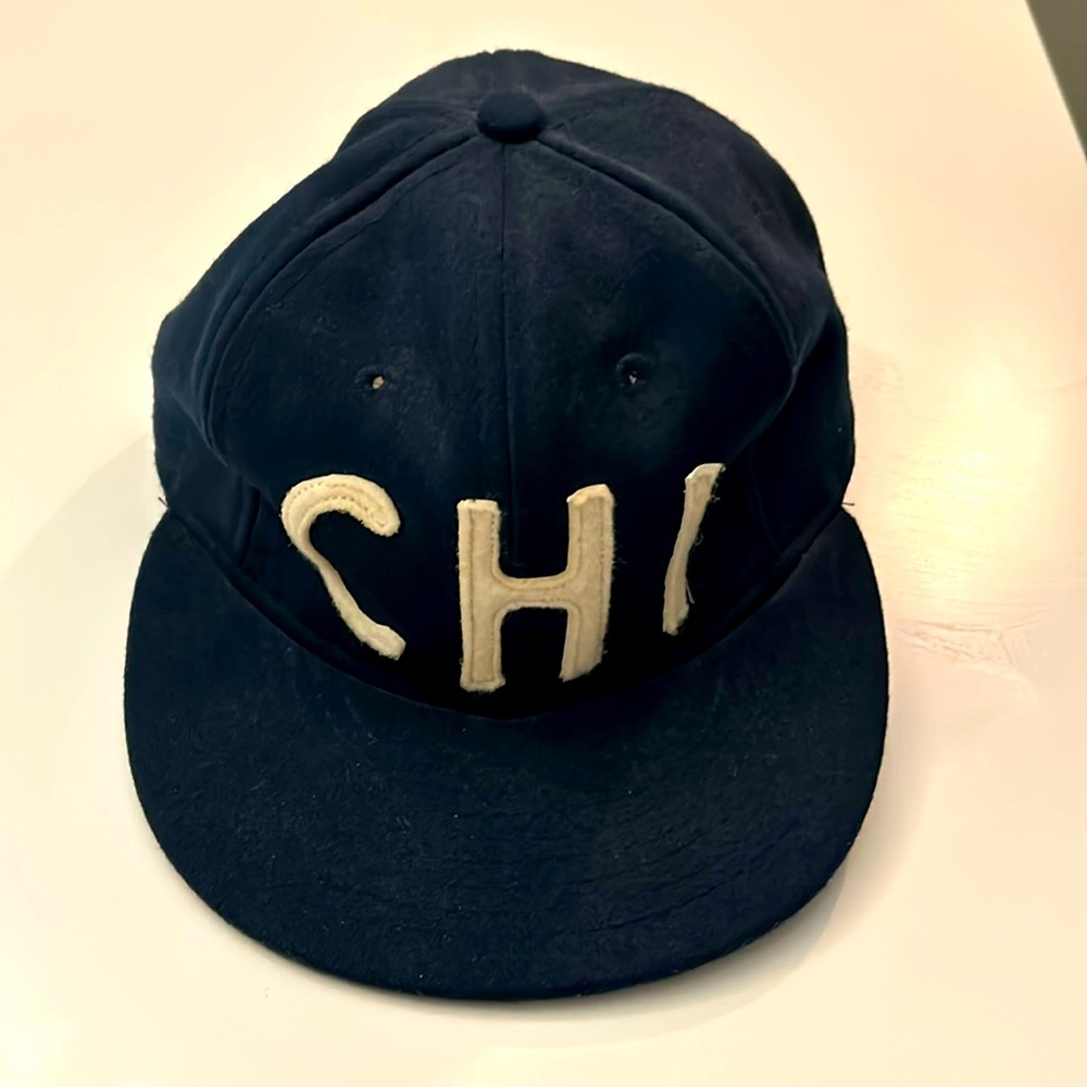 Ebbetts Navy Adjustable Chicago “CHI” cap